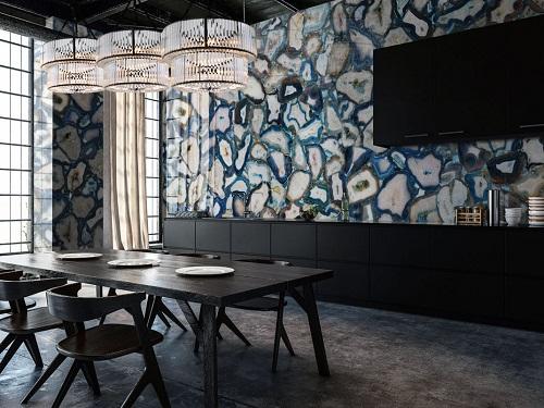 Boundary Agate Dining Wall Cladding